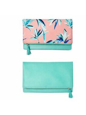 New Rachel Pally Limited Edition Paradise Clutch Reversible